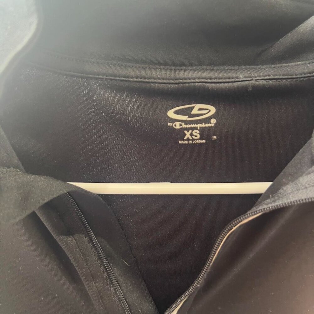 Champion Athletic Quarter Zip Black - Picture 4 of 5